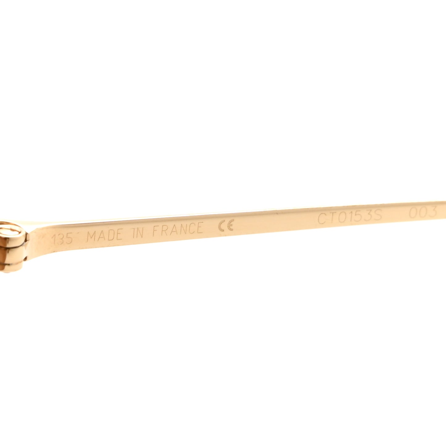 Metal C Decor CT0037RS Sunglasses Gold