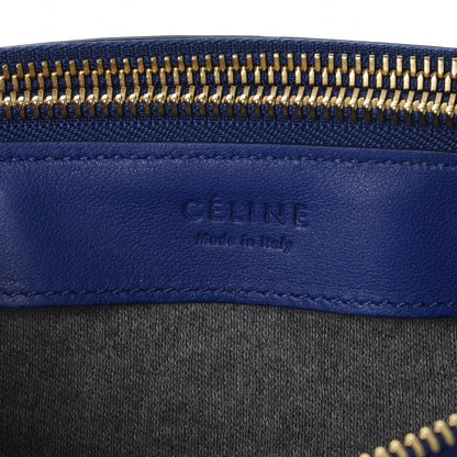 Celine Lambskin Large Trio Crossbody Bag Indigo 9 of 11