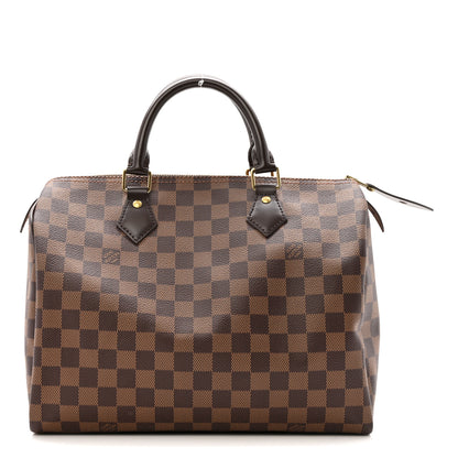Louis Vuitton Damier Ebene Speedy 30 1 of 11