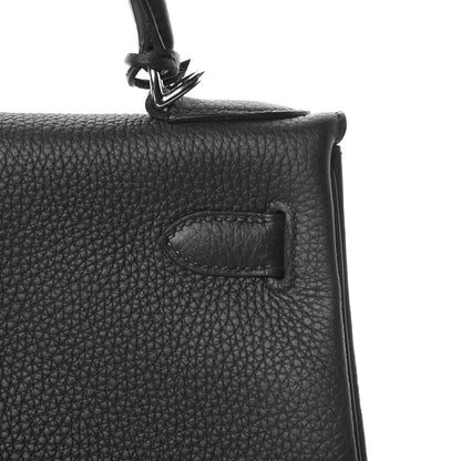 Hermes Togo Kelly Retourne 28 Black 18 of 37