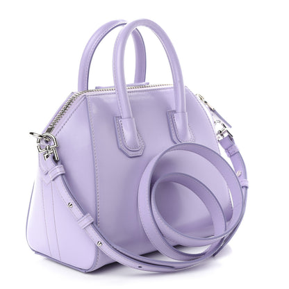 Givenchy Shiny Lord Calfskin Mini Antigona Lilac 2 of 10