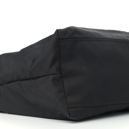 Prada Nylon New Vela Studded Tote Black Fuoco 5 of 12