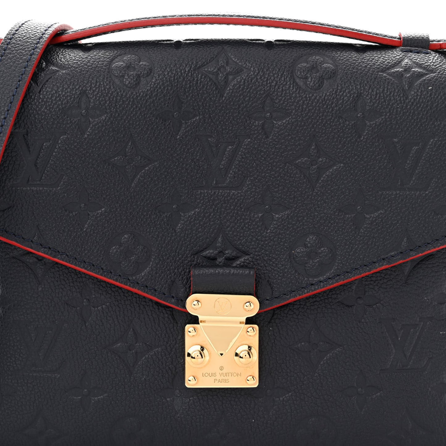 Empreinte Pochette Metis Marine Rouge