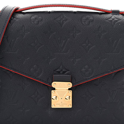 Louis Vuitton Empreinte Pochette Metis Marine Rouge 7 of 11