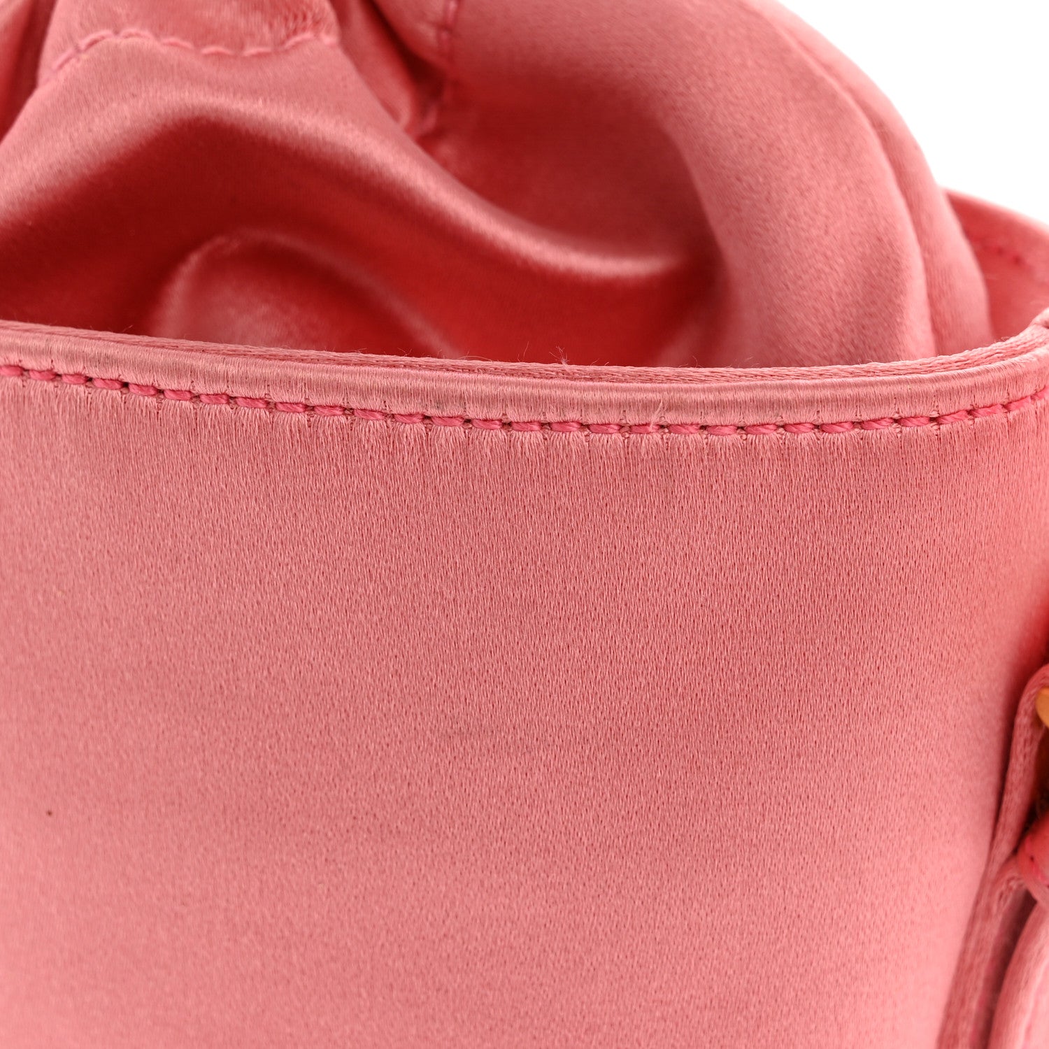 Prada Satin Raso Bucket Bag Pink 12 of 12