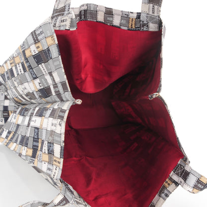 Hermes Silky Pop Bolduc Au Carre Shopper Tote Black 5 of 8