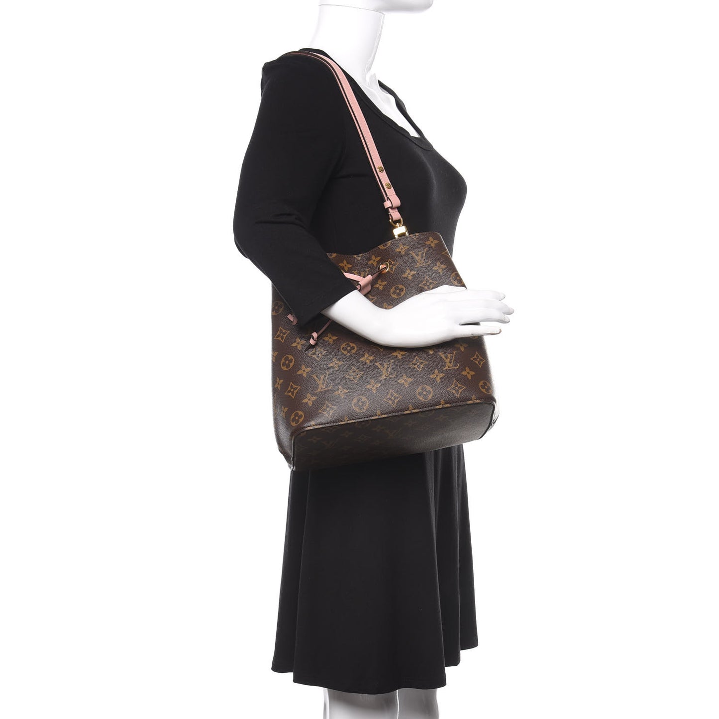 Monogram Neonoe MM Rose Poudre