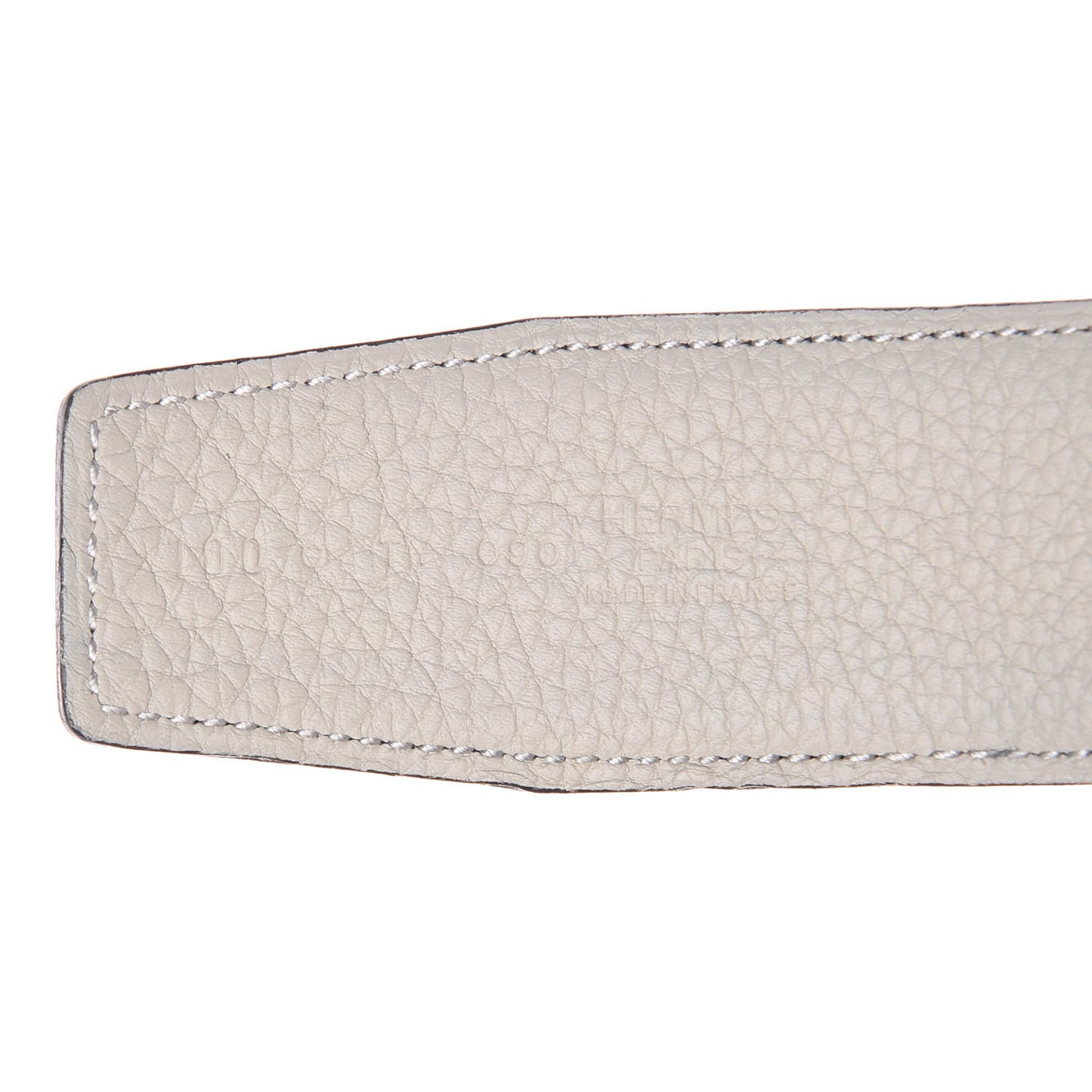 Togo 42mm Belt Strap 100 Black Gris Perle