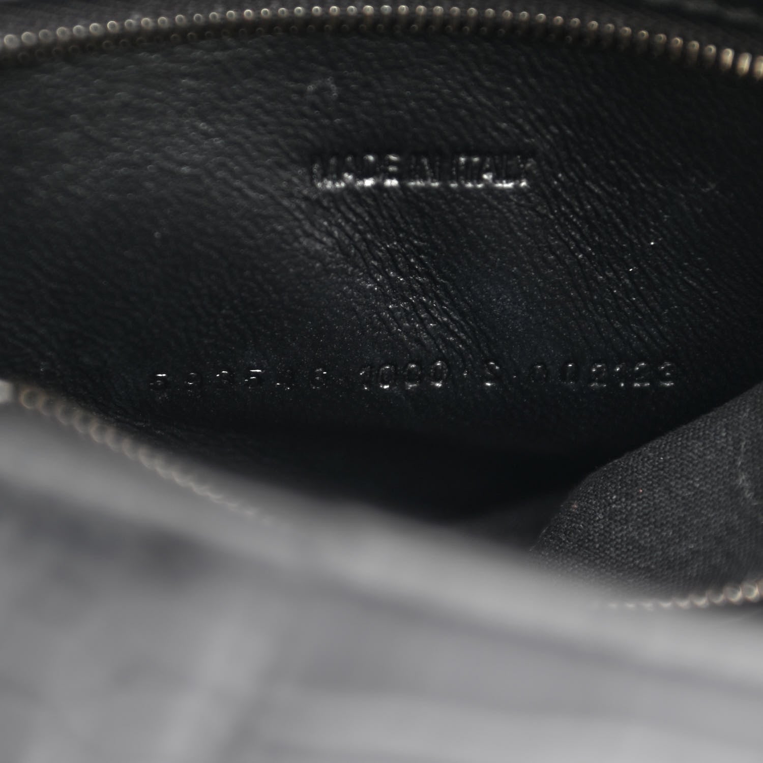 Balenciaga Shiny Calfskin Monochrome Crocodile Embossed Small Hourglass Top Handle Bag Black 8 of 9