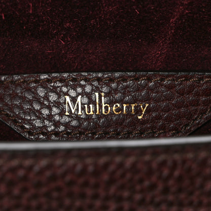 Mulberry Small Classic Grain Amberley Satchel Oxblood 6 of 9