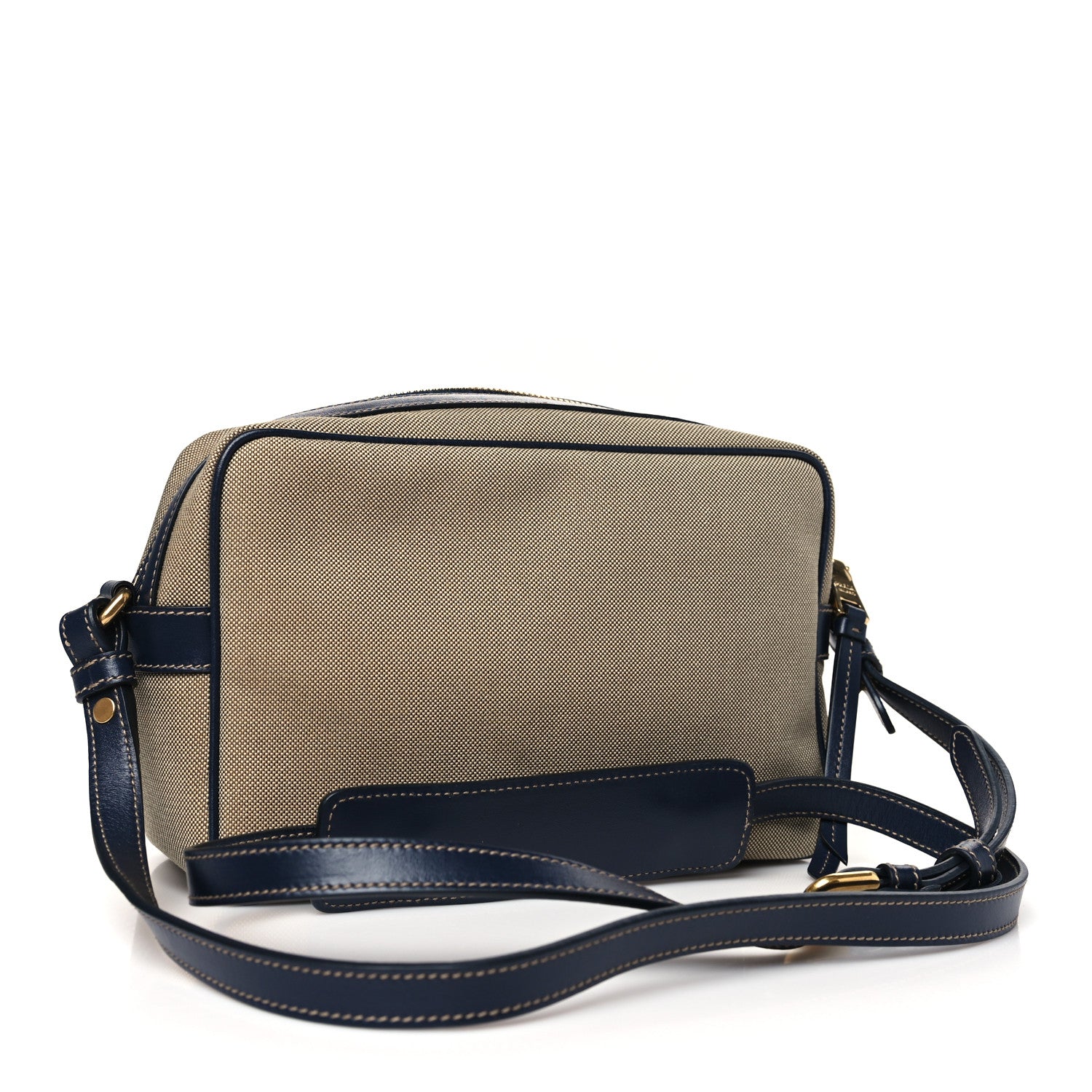 Prada Jacquard Logo Camera Bag Corda Baltico 3 of 10