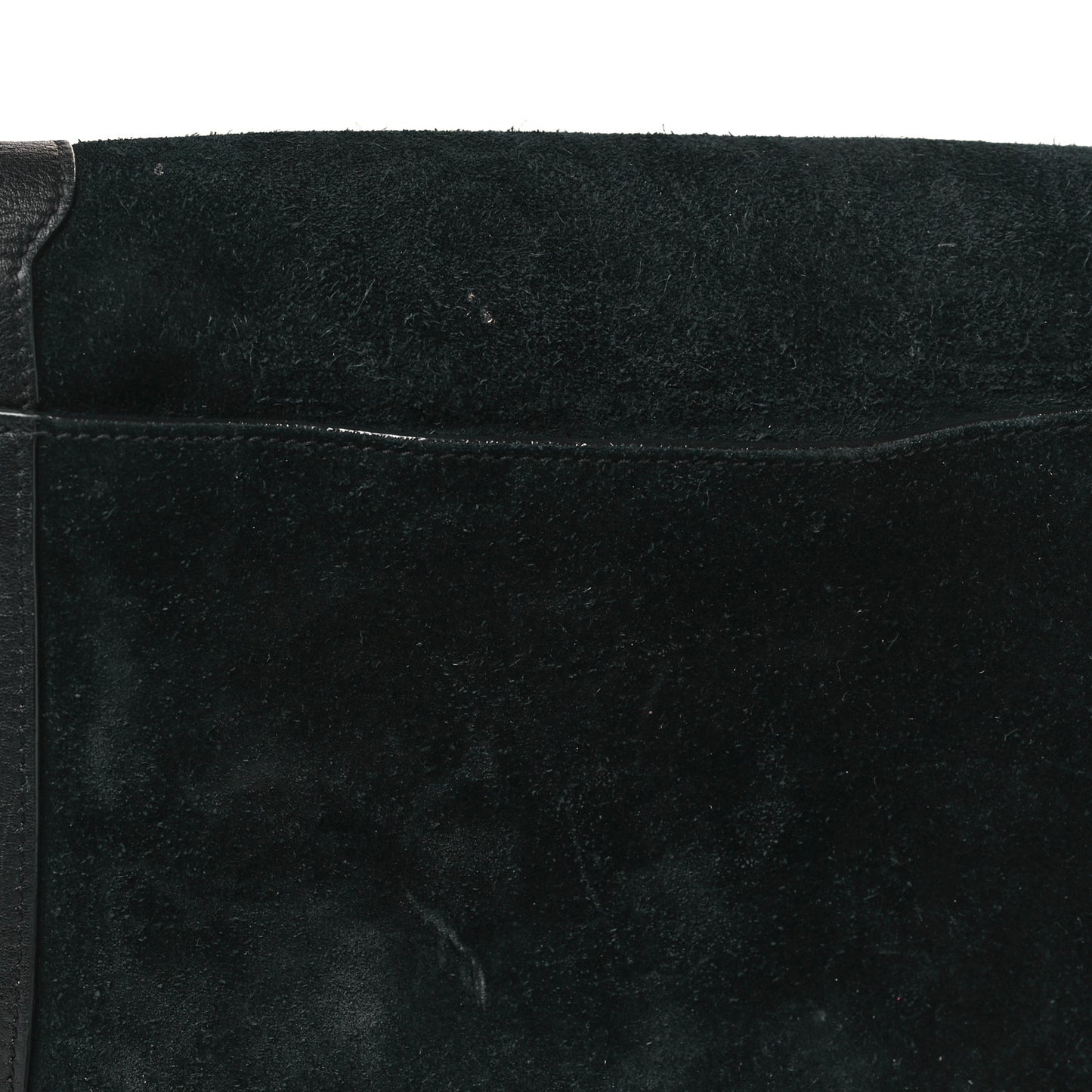 Suede Smooth Calfskin Monogram Medium Solferino Soft Satchel Black