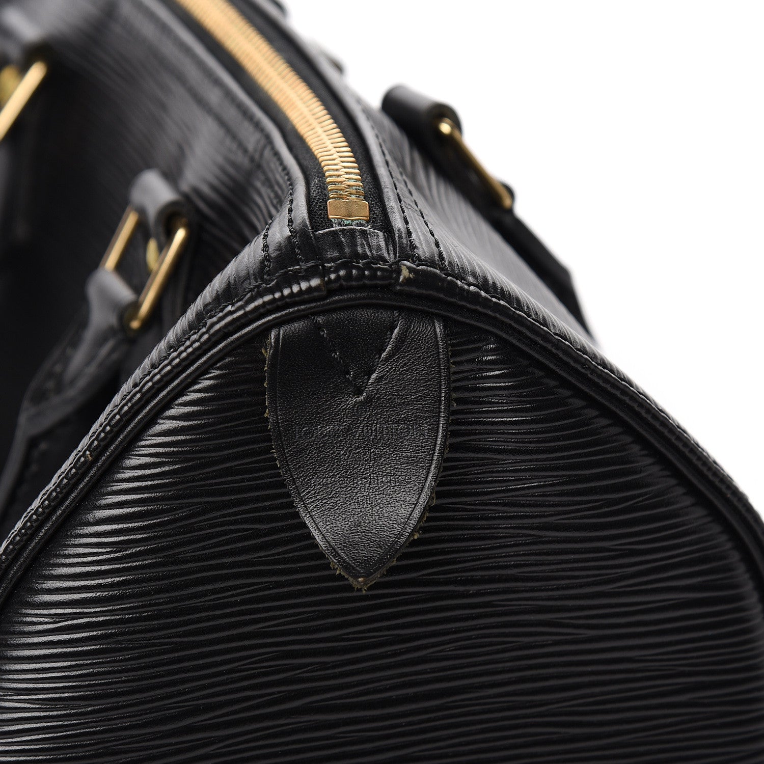Louis Vuitton Epi Speedy 25 Black 5 of 11