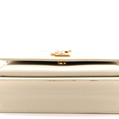 Saint Laurent Calfskin Monogram Sunset Chain Wallet Blanc Vintage 10 of 10