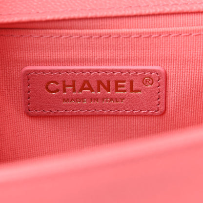 Chanel Caviar Quilted Medium Boy Flap Pink 6 of 9