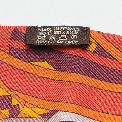 Hermes Silk Les Flots Du Cheval Twilly 4 of 5