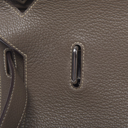 Hermes Taurillon Clemence Jypsiere 37 Etoupe 8 of 13