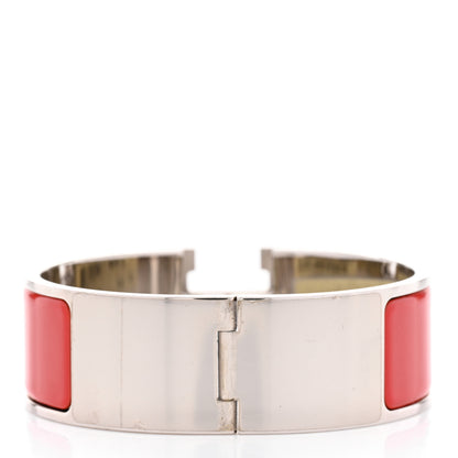 Hermes Enamel Wide Clic Clac H Bracelet PM Brique 3 of 6