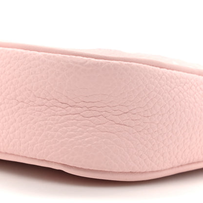 Louis Vuitton Empreinte Monogram Giant Broderies Mini Pochette Accessories Pink Creme 8 of 10
