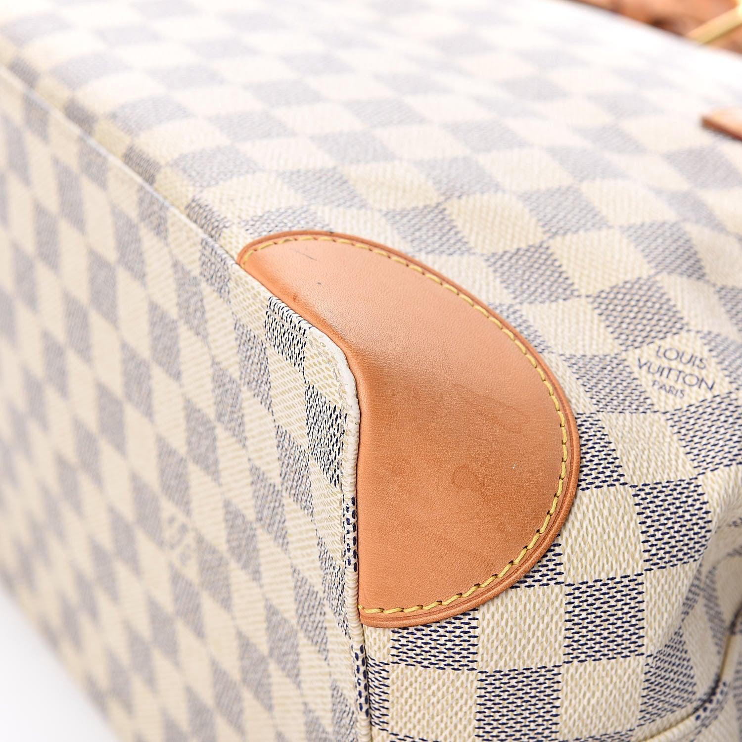 Louis Vuitton Damier Azur Hampstead MM 14 of 17
