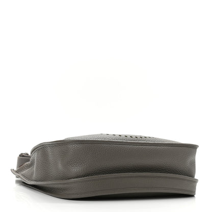 Hermes Taurillon Clemence Evelyne III GM Etain 4 of 11