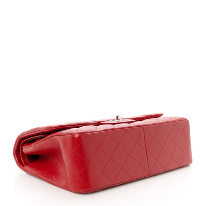 Chanel Caviar Quilted Jumbo Double Flap Red 4 of 11