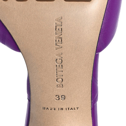 Bottega Veneta Nappa Quilted Rubber Lido Mule Sandals 39 Gumdrop 6 of 8