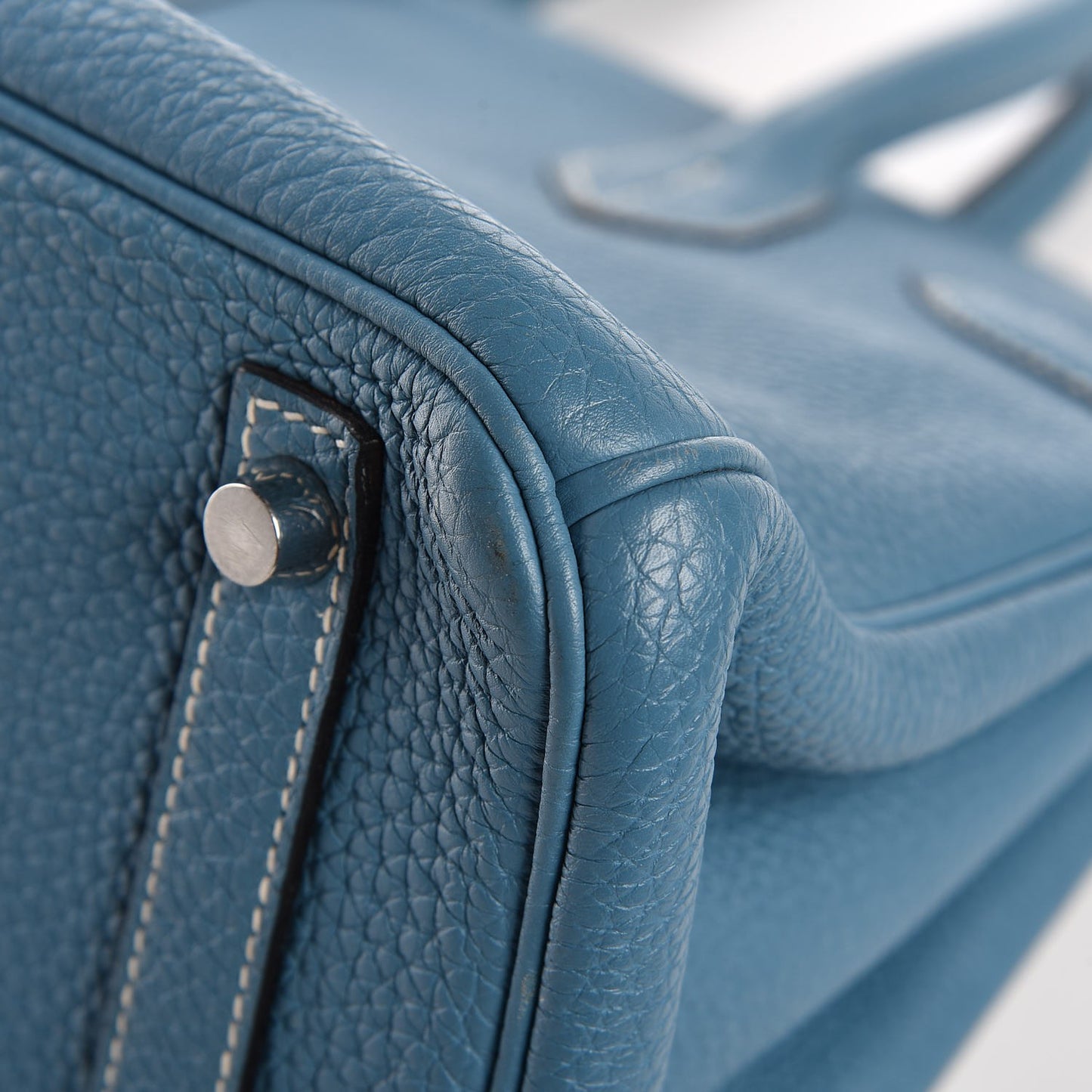 Togo Birkin 30 Blue Jean