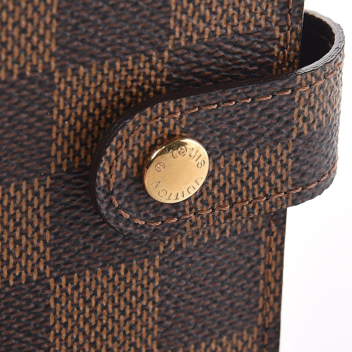 Damier Ebene Small Ring Agenda Cover