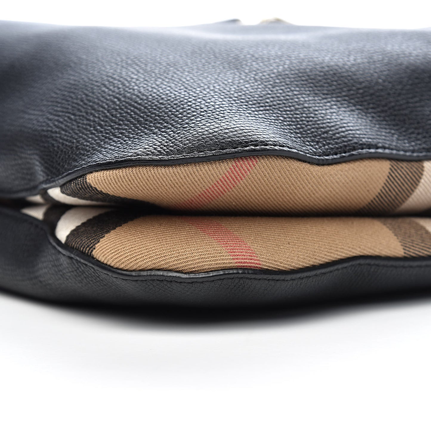 Derby Calfskin House Check Cornwall Hobo Black