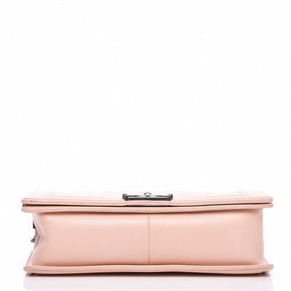 Chanel Calfskin Quilted New Medium Boy Flap Light Pink 4 of 7