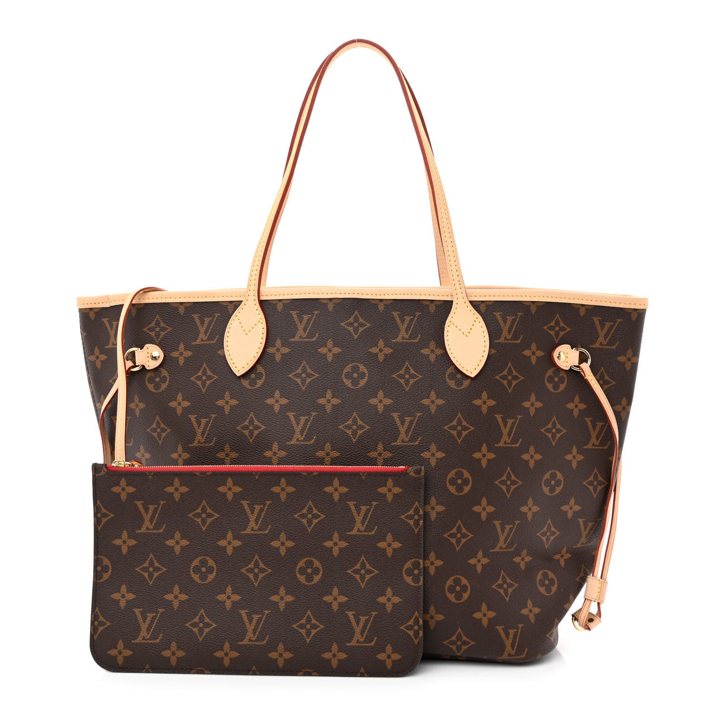 Monogram Neo Neverfull MM Cherry