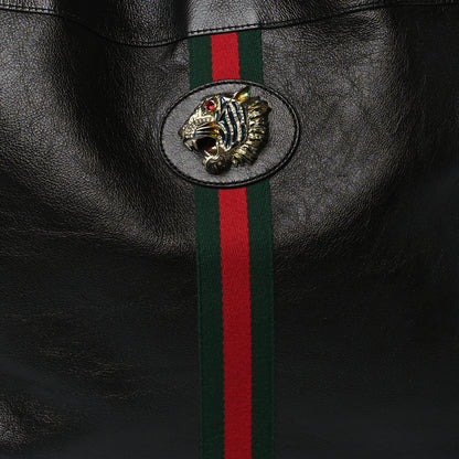 Gucci Calfskin Large Rajah Chain Tote Black 9 of 11