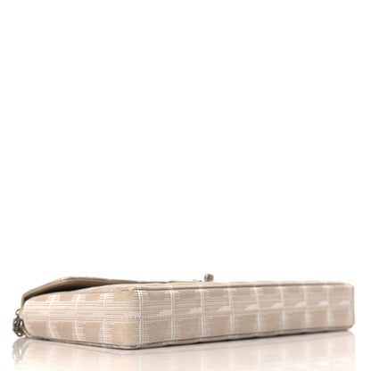 Chanel Nylon Travel East West Flap Beige 3 of 8