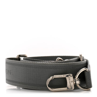 Louis Vuitton Nylon Taiga Vassili Briefcase PM Shoulder Strap Glacier 1 of 4