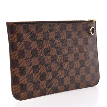 Louis Vuitton Damier Ebene Neverfull MM GM Pochette 3 of 8