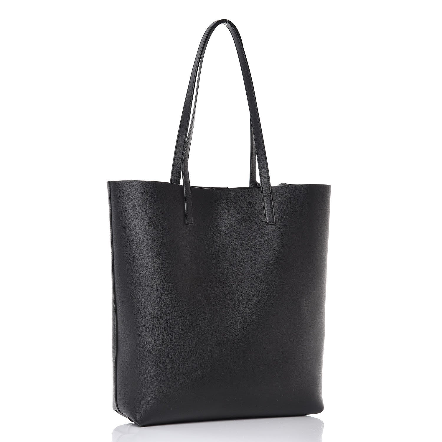 Saint Laurent Calfskin Medium Shopping Tote Black 4 of 17