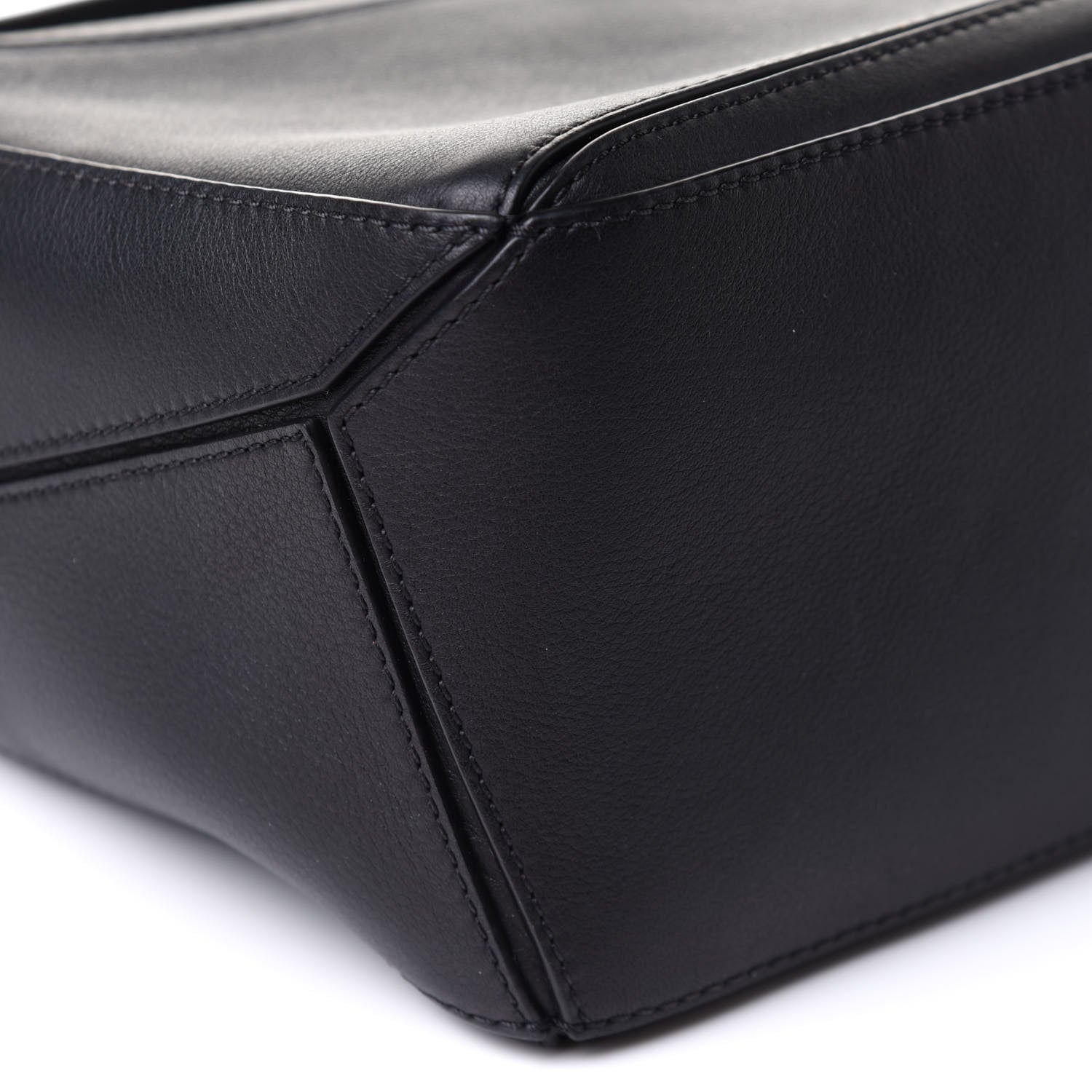 Loewe Calfskin Small Puzzle Bag Black 8 of 10