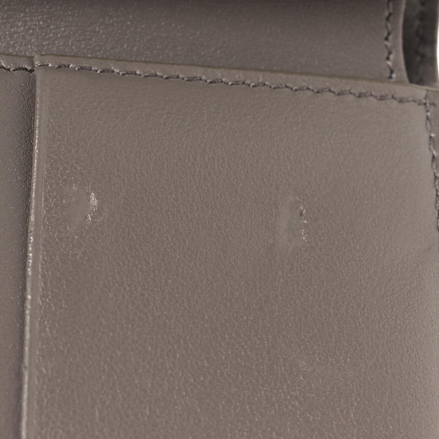 Celine Grained Calfskin Medium Multifunction Strap Wallet Pebble 10 of 11