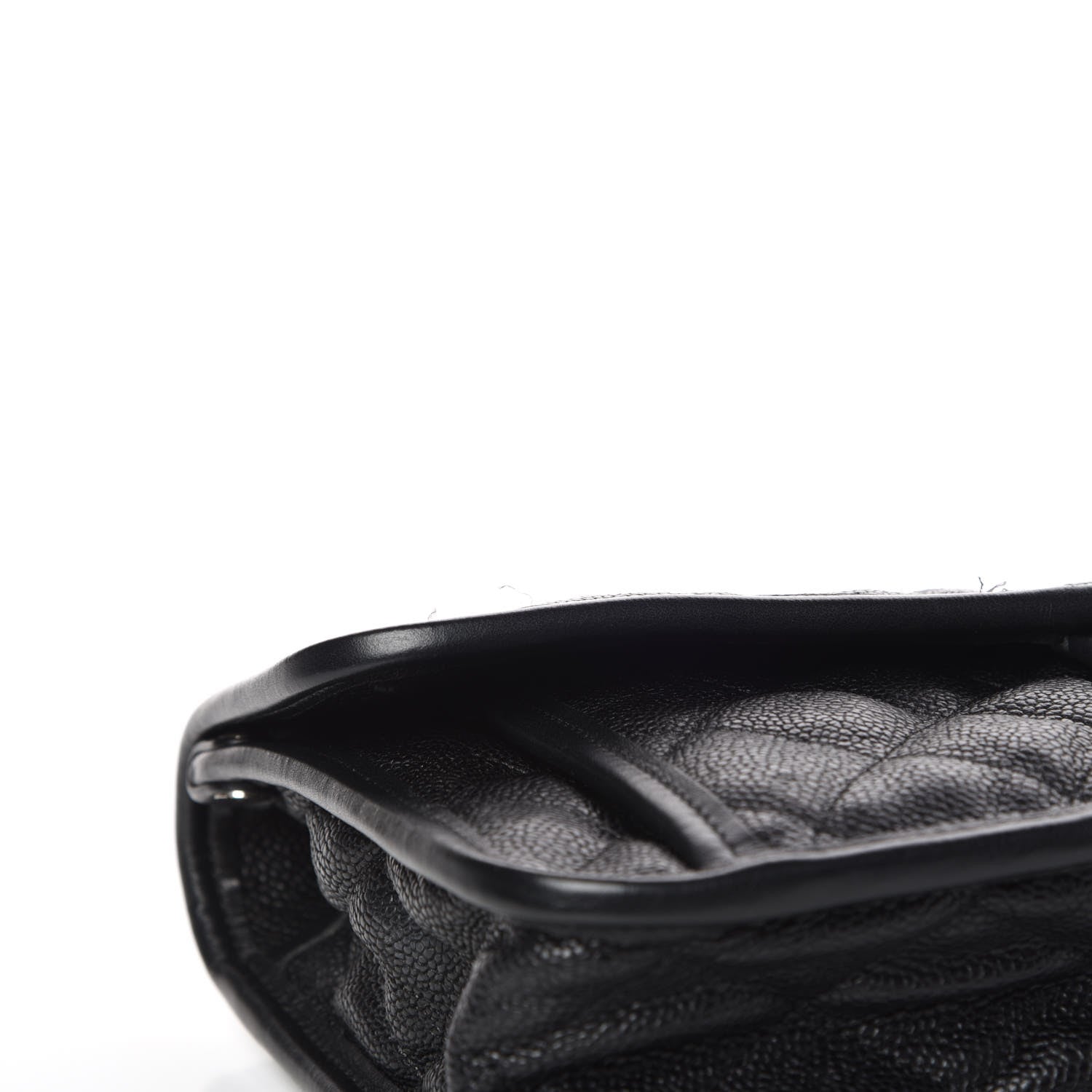 Chanel Caviar Quilted Medium French Riviera Flap Black 9 of 12