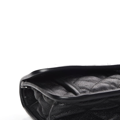 Chanel Caviar Quilted Medium French Riviera Flap Black 9 of 12