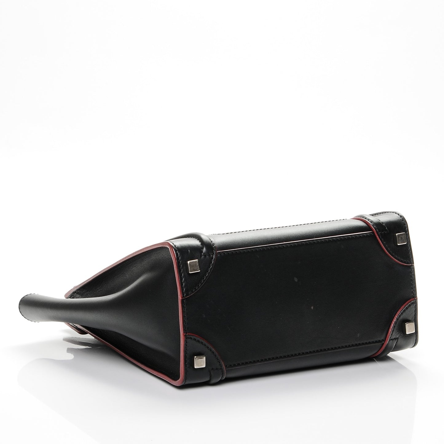 Smooth Calfskin Micro Luggage Black