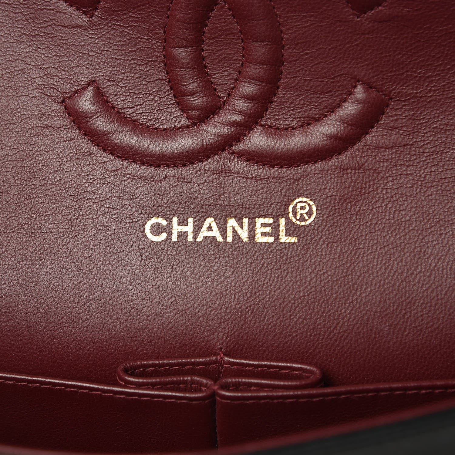 Chanel Lambskin Quilted Medium Double Flap Black 6 of 14