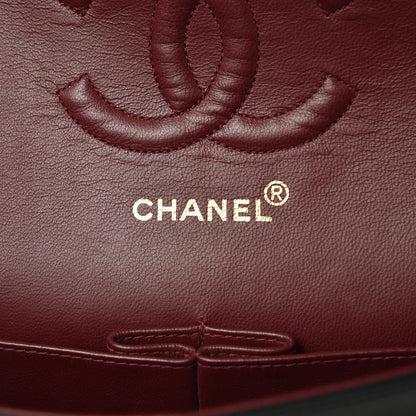 Chanel Lambskin Quilted Medium Double Flap Black 6 of 14