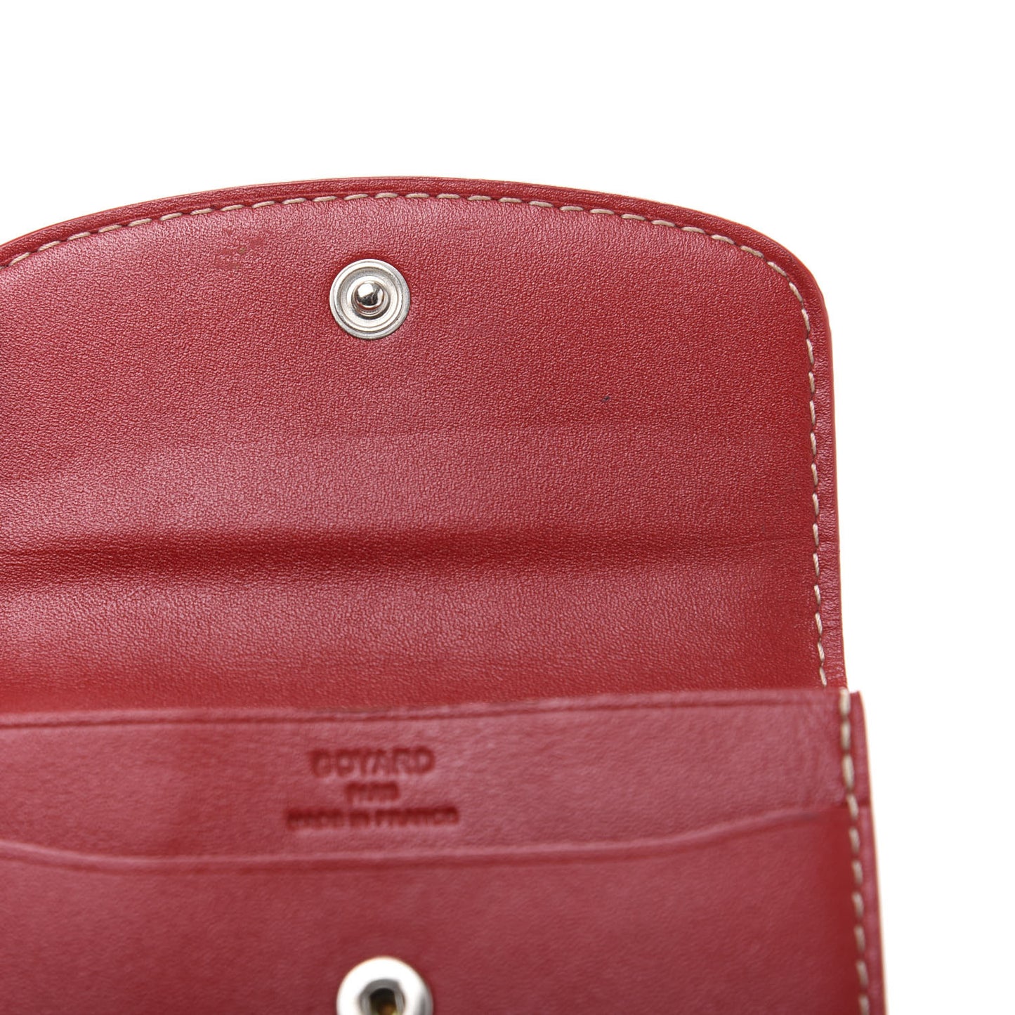 Goyardine Coin Pouch Red