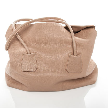Burberry Grainy Calfskin Medium Baynard Tote Light Nude 9 of 9