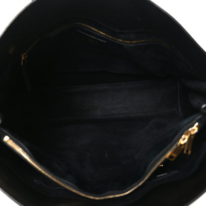 Saint Laurent Calfskin Large Sac De Jour Carryall Black 5 of 10