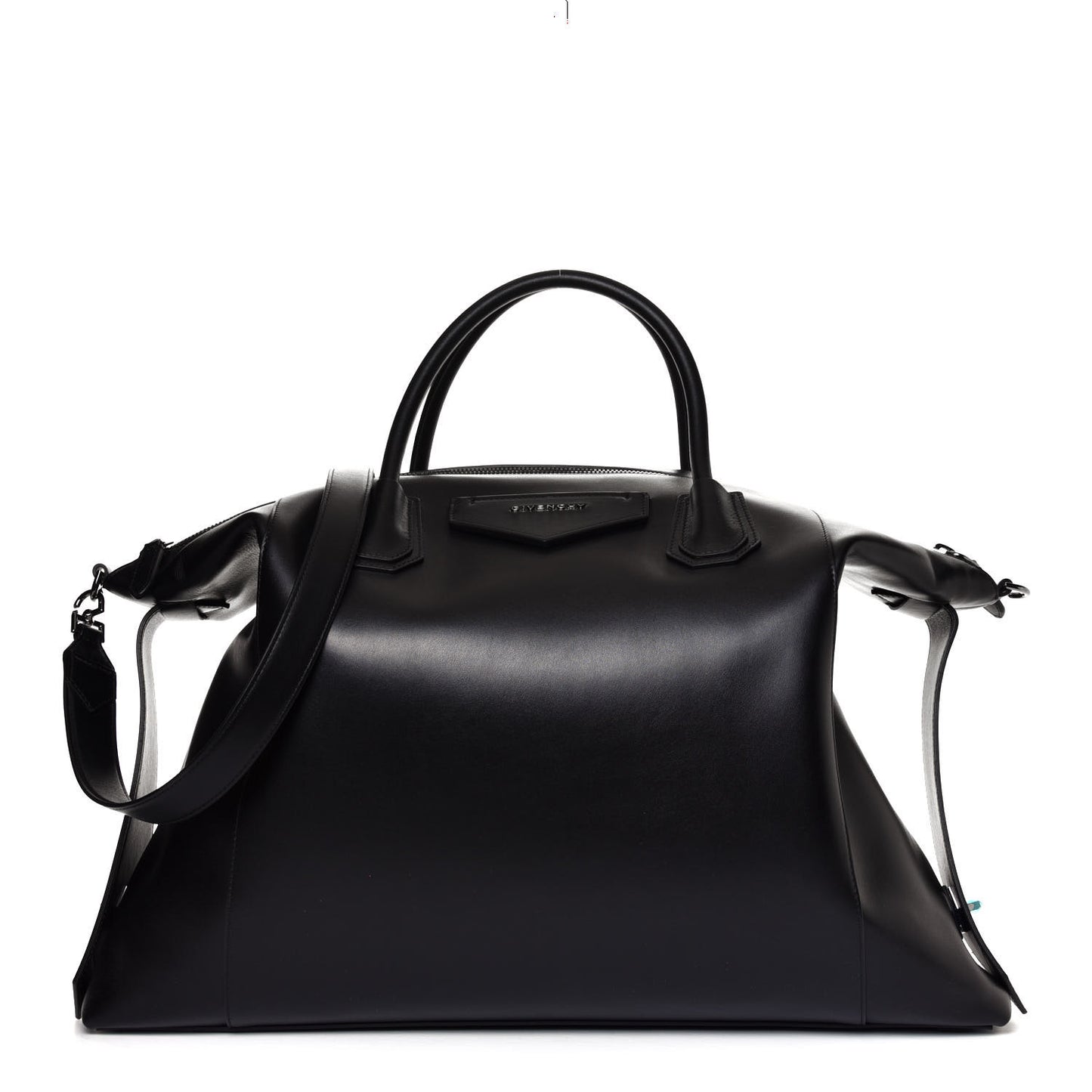 Smooth Calfskin Large Soft Antigona Black