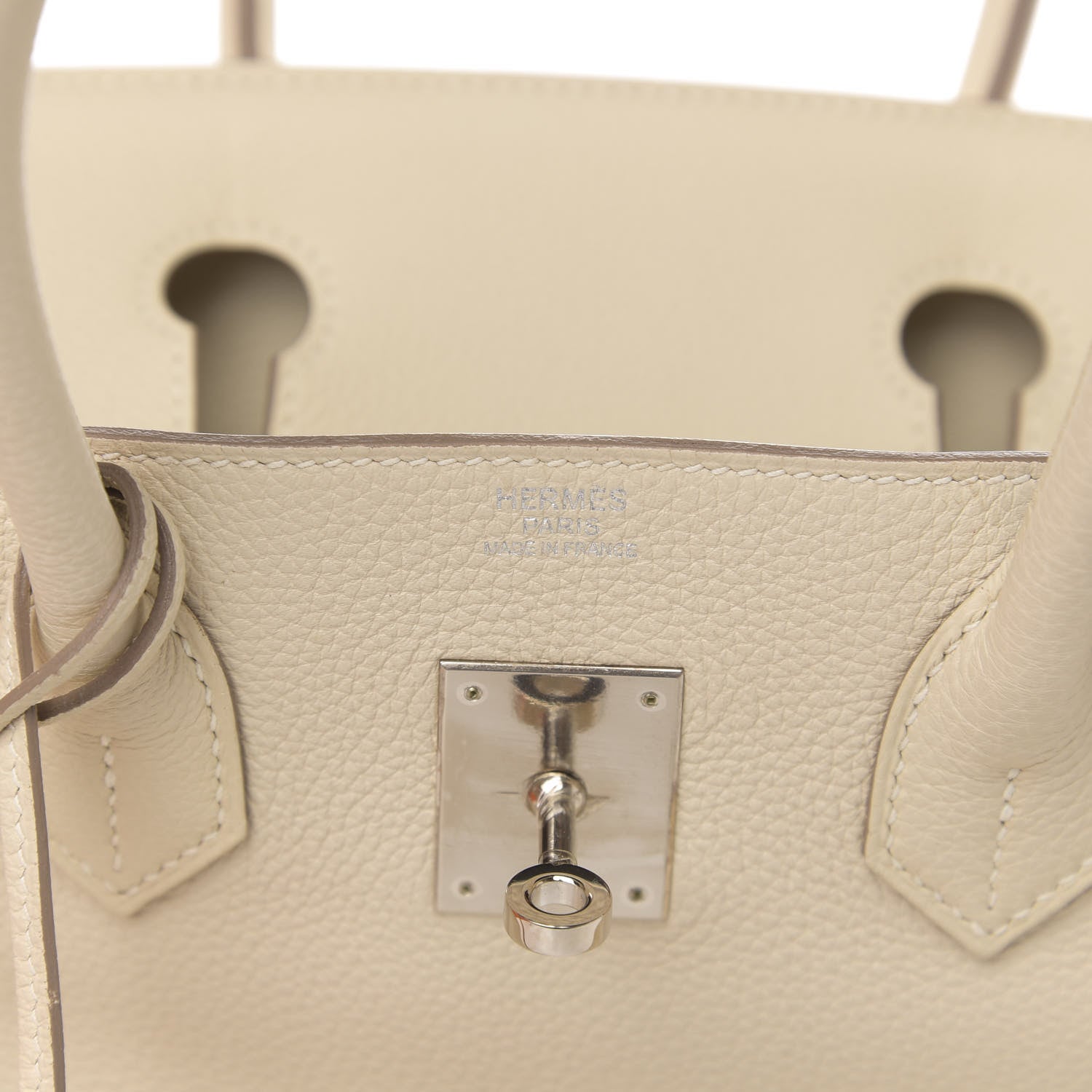 Hermes Togo Birkin 30 Craie 6 of 12