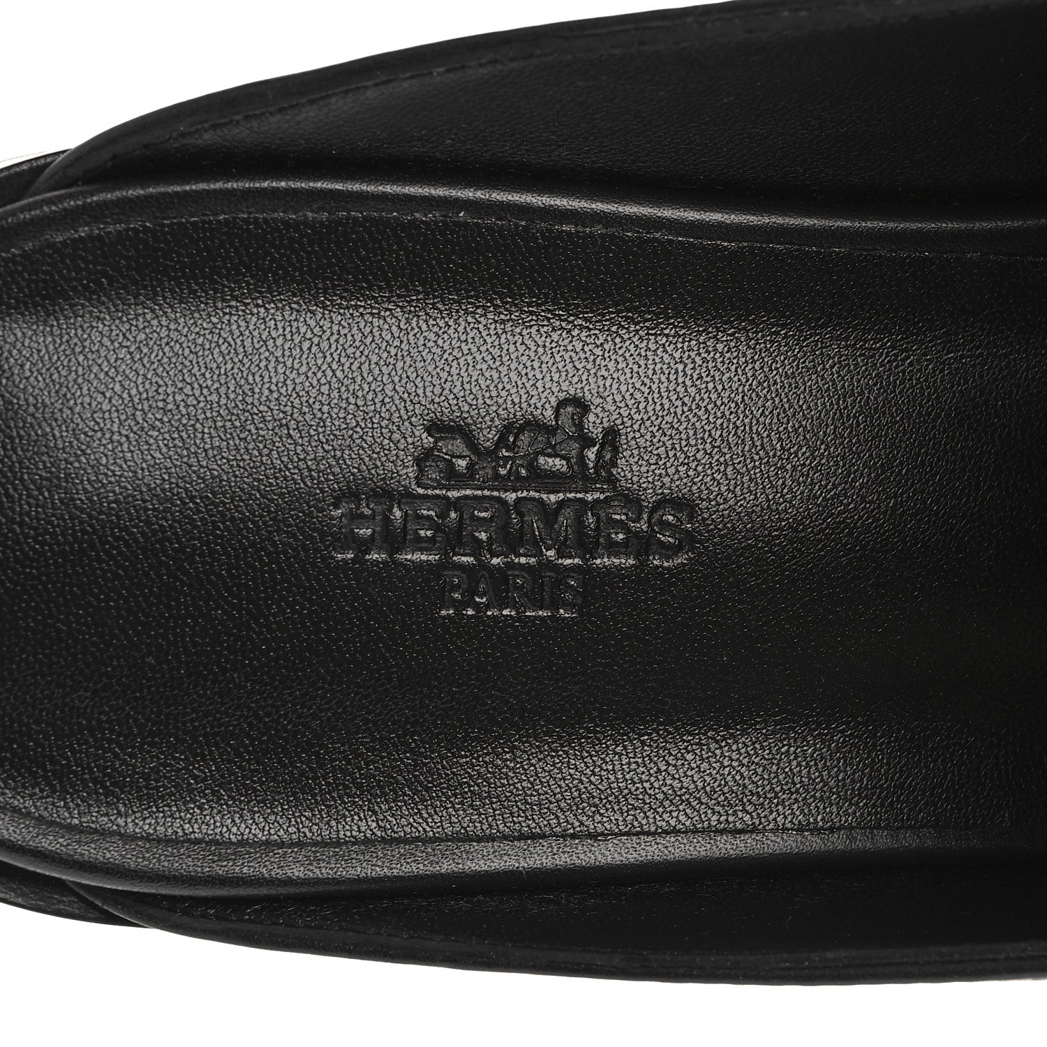 Hermes Calfskin Iota Mules 40 Black 9 of 11